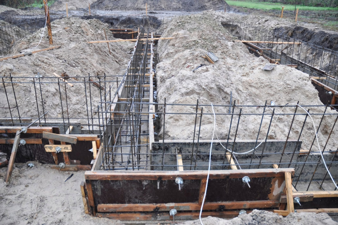 Concrete footings in Somerville, MA