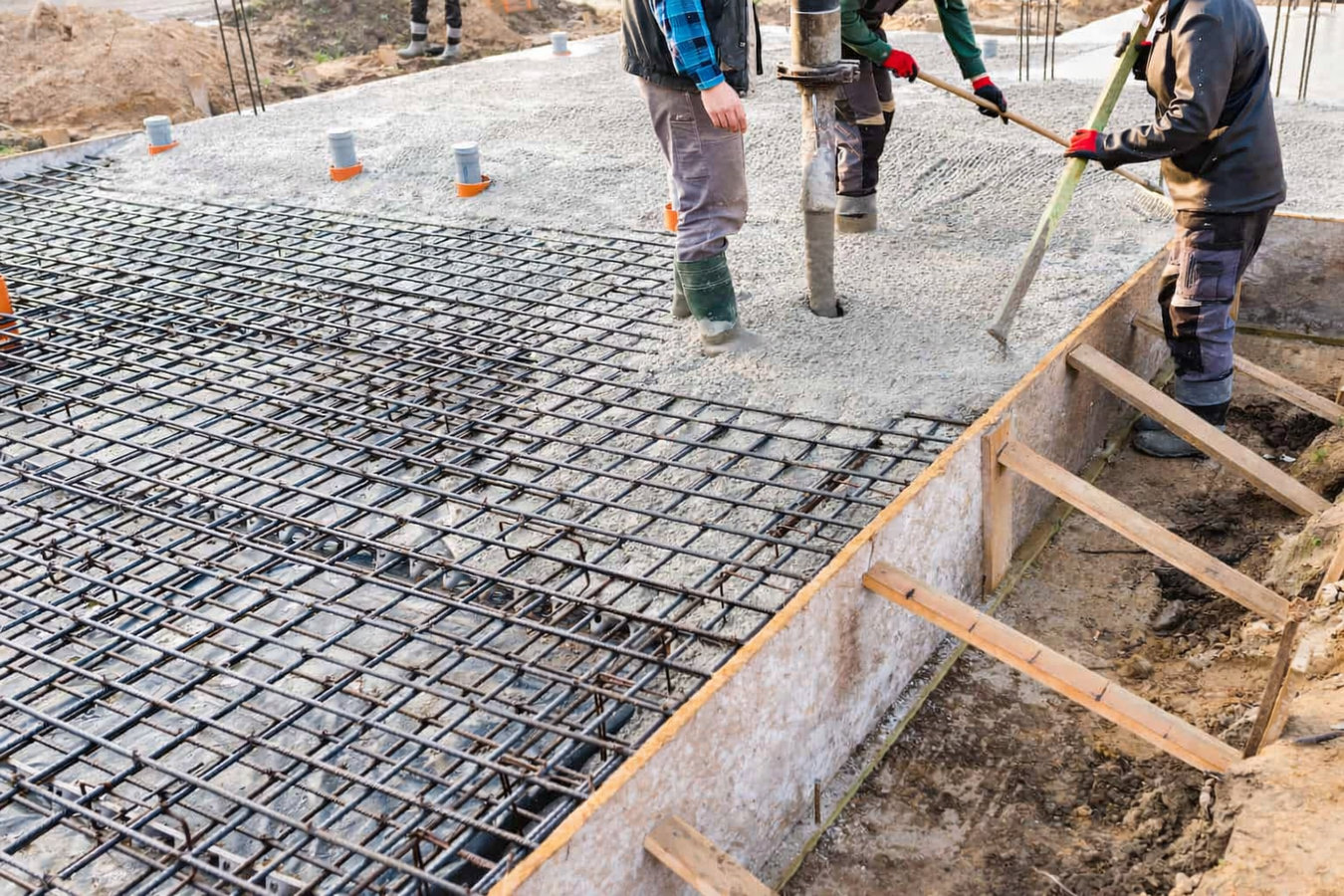 Foundation installation in Somerville, MA