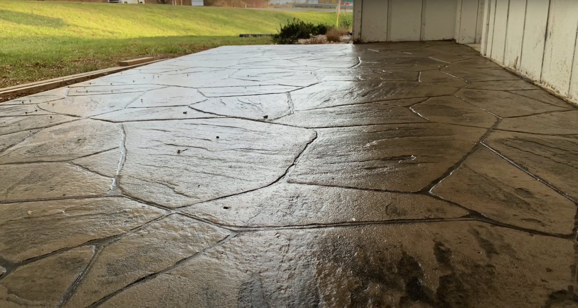 Concrete Driveway Repair - Cracked Surface Restoration Needed Cracked concrete driveway showing wear and damage requiring professional repair